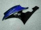 Azul Preto Abs Plásticos Yamaha R6 06-07 Azul Preto Abs Plásticos Yamaha R6 06-07