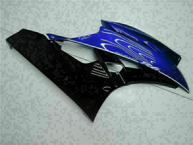 Azul Preto Abs Plásticos Yamaha R6 06-07 Azul Preto Abs Plásticos Yamaha R6 06-07