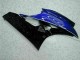 Azul Preto Abs Plásticos Yamaha R6 06-07 Azul Preto Abs Plásticos Yamaha R6 06-07