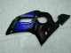 Azul Preto Abs Plásticos Yamaha R6 98-02 Azul Preto Abs Plásticos Yamaha R6 98-02