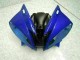 Azul Preto Carroçaria Yamaha R6 06-07 Azul Preto Carroçaria Yamaha R6 06-07