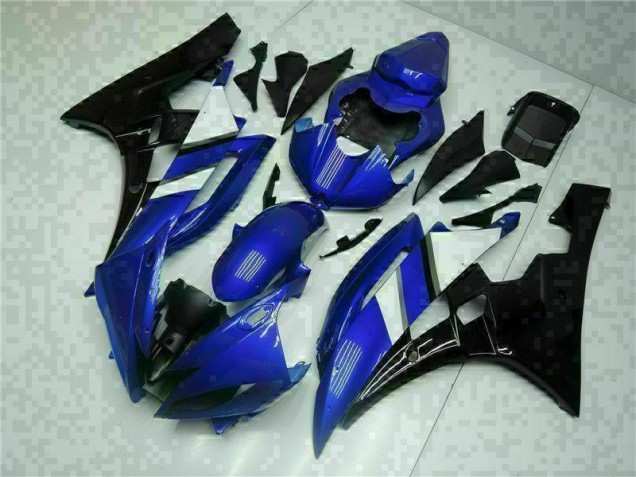 Azul Preto Carroçaria Yamaha R6 06-07 Azul Preto Carroçaria Yamaha R6 06-07