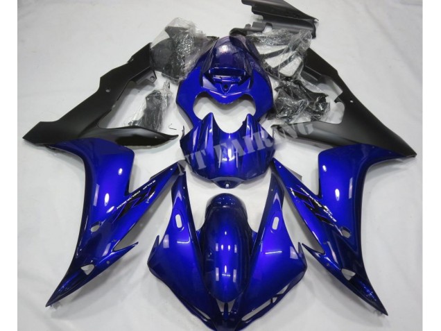Azul Preto Kits Carenagem Yamaha R1 04-06