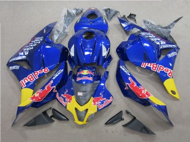 Azul Red Bull Kit Carenagem Honda CBR 600RR 09-12