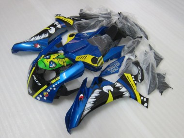 Azul Rossi Carenagem Yamaha R6 03-05