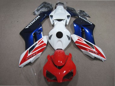 Azul Vermelho Branco Carenagem Honda CBR 1000RR 04-05