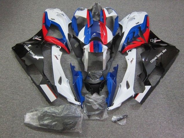 Azul Vermelho Branco Preto Carenagem BMW S1000RR 15-18 Azul Vermelho Branco Preto Carenagem BMW S1000RR 15-18