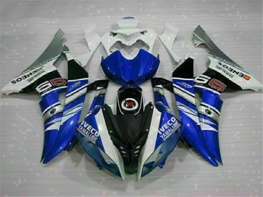 Branco Azul Abs Kit Completos Carenagem Yamaha R6 08-16