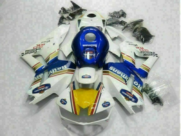 Branco Azul Carenagem Honda CBR 600RR 13-21