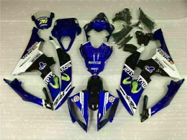 Branco Azul Carenagem & Plástico Yamaha R6 08-16