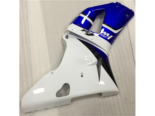 Branco Azul Carenagem Yamaha R1 00-01 Branco Azul Carenagem Yamaha R1 00-01