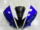 Branco Azul Carroçaria Yamaha R6 06-07 Branco Azul Carroçaria Yamaha R6 06-07