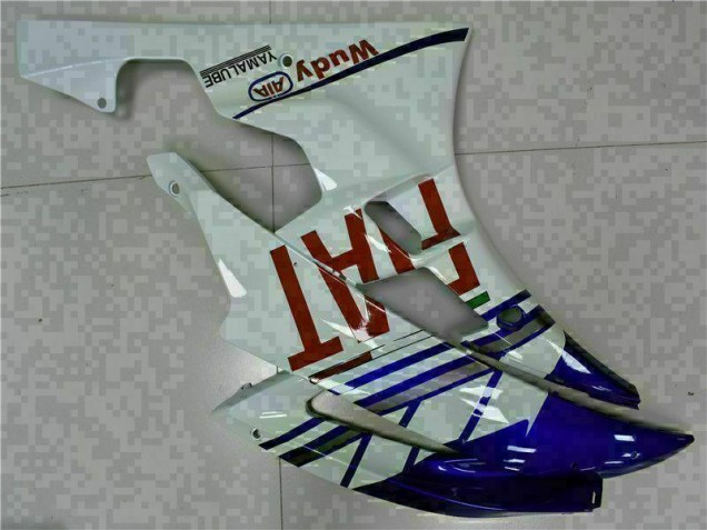 Branco Azul Carroçaria Yamaha R6 06-07 Branco Azul Carroçaria Yamaha R6 06-07