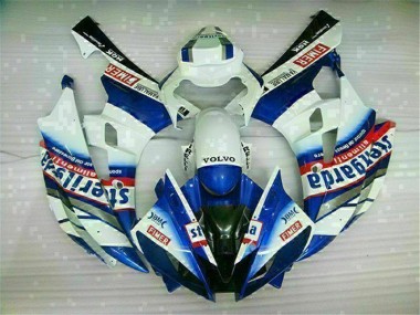 Branco Azul Kits Carenagem Yamaha R6 06-07