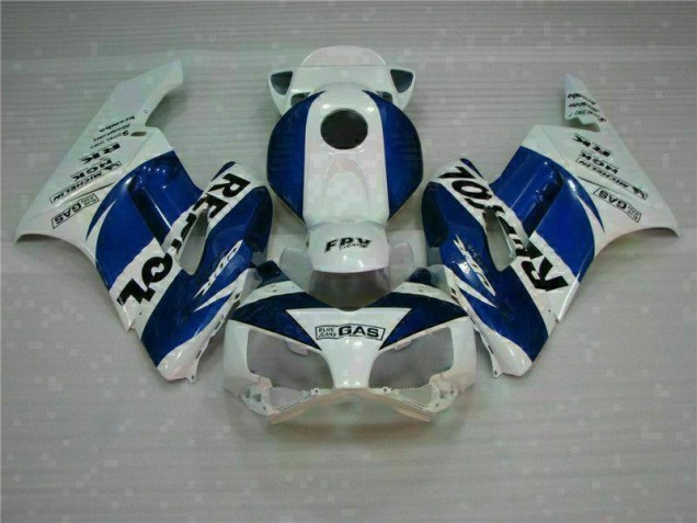 Branco Azul Repsol Carenagem Honda CBR 1000RR 04-05
