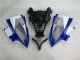 Branco Azul Sterilgarda Volvo Carenagem Yamaha R6 08-16 Branco Azul Sterilgarda Volvo Carenagem Yamaha R6 08-16