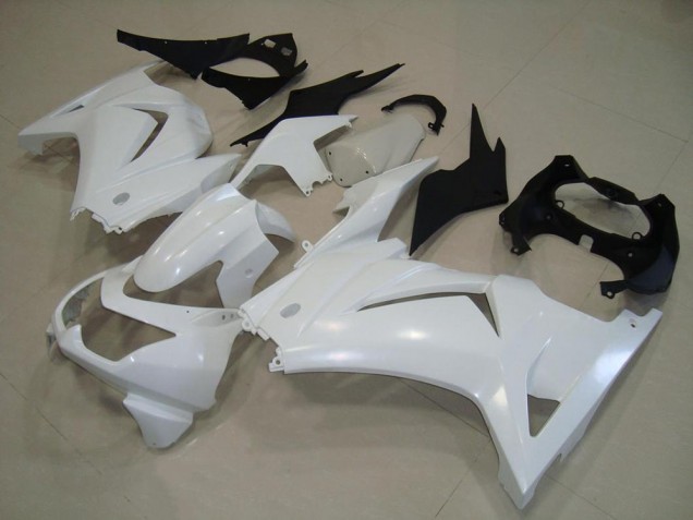 Branco Carenagem & Plástico Kawasaki ZX 300R 13-16 Branco Carenagem & Plástico Kawasaki ZX 300R 13-16