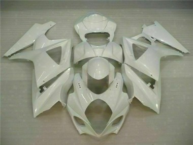 Branco Carenagem Suzuki GSXR 1000 K7 07-08