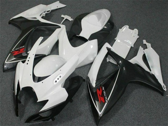Branco Carenagem Suzuki GSXR 600 / 750 K6 06-07 Branco Carenagem Suzuki GSXR 600 / 750 K6 06-07