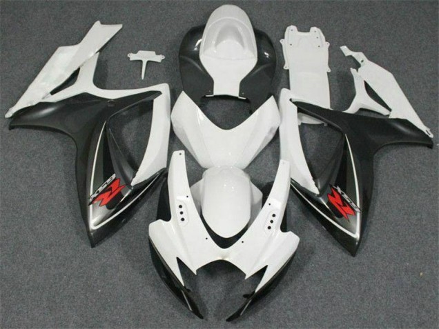 Branco Carenagem Suzuki GSXR 600 / 750 K6 06-07 Branco Carenagem Suzuki GSXR 600 / 750 K6 06-07