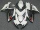 Branco Carenagem Suzuki GSXR 600 / 750 K6 06-07 Branco Carenagem Suzuki GSXR 600 / 750 K6 06-07