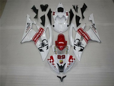 Branco Carroçaria Yamaha R6 08-16
