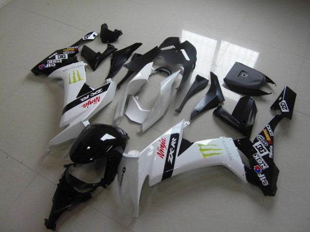 Branco Monster Carenagem Kawasaki ZX10R 08-10
