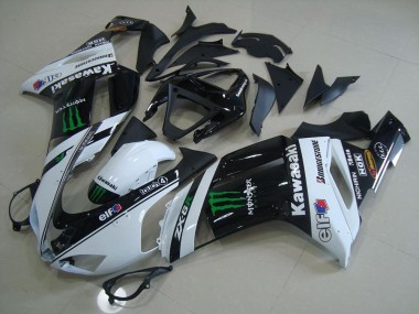 Branco Monster Carenagem Kawasaki ZX6R 07-08