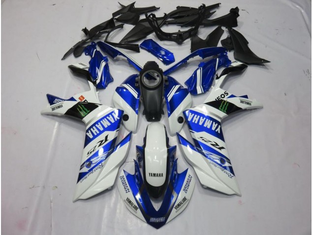 Branco Monster Carenagem Yamaha R3 15-22 Branco Monster Carenagem Yamaha R3 15-22