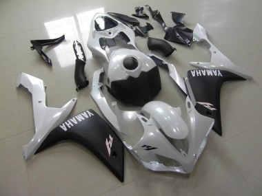 Branco Pérola Preto Fosco Carenagem Yamaha R1 07-08