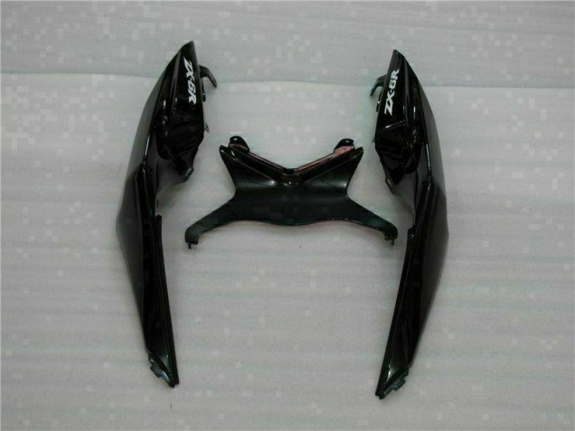 Branco Preto Abs Kits Carenagem Kawasaki ZX6R 09-12