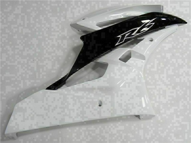 Branco Preto Abs Kits Carenagem Yamaha R6 06-07 Branco Preto Abs Kits Carenagem Yamaha R6 06-07