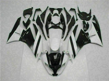 Branco Preto Abs Plásticos Kawasaki ZX6R 09-12
