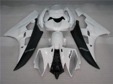 Branco Preto Abs Plásticos Yamaha R6 06-07