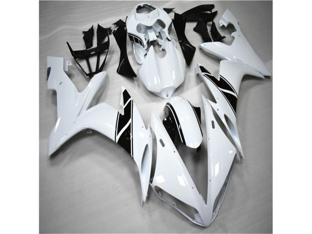 Branco Preto Carenagem & Plástico Yamaha R1 04-06 Branco Preto Carenagem & Plástico Yamaha R1 04-06