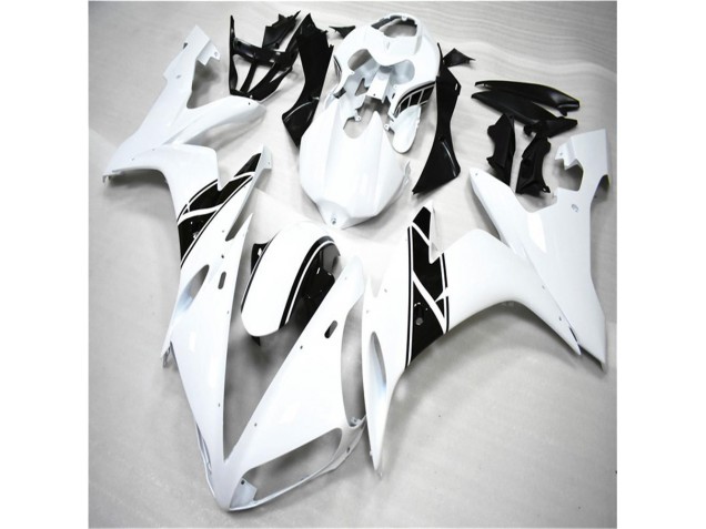 Branco Preto Carenagem & Plástico Yamaha R1 04-06 Branco Preto Carenagem & Plástico Yamaha R1 04-06