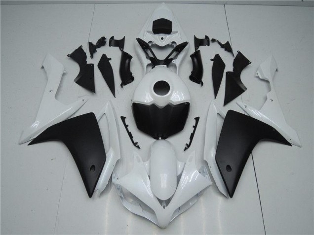 Branco Preto Carenagem Yamaha R1 07-08 Branco Preto Carenagem Yamaha R1 07-08