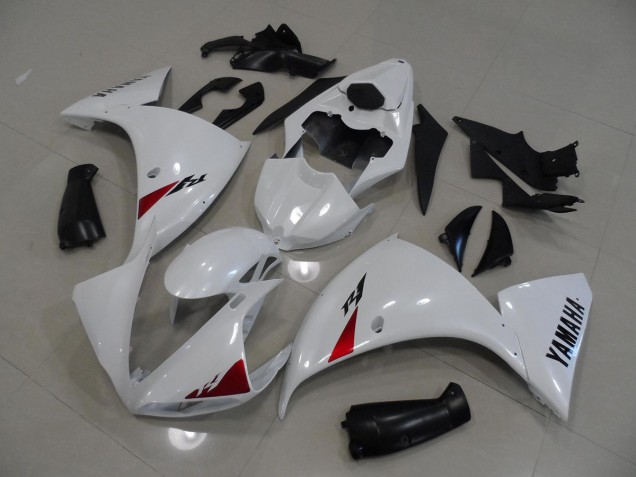 Branco Preto Carenagem Yamaha R1 12-14 Branco Preto Carenagem Yamaha R1 12-14