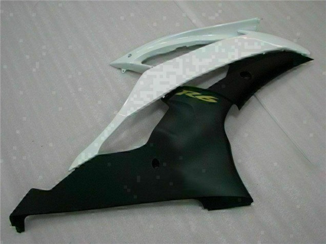 Branco Preto Carenagem Yamaha R6 08-16 Branco Preto Carenagem Yamaha R6 08-16