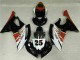 Branco Preto Injeção Kit Carenagem Yamaha R6 08-16 Branco Preto Injeção Kit Carenagem Yamaha R6 08-16