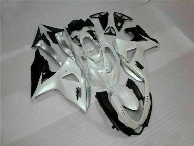 Branco Preto Kits Carenagem Suzuki GSXR 1000 K9 09-16