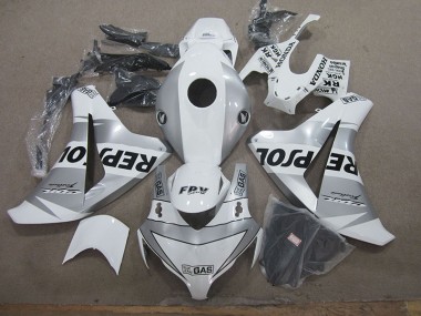Branco Repsol Injeção Kit Carenagem Honda CBR 1000RR 08-11