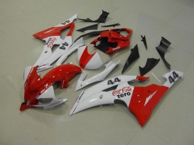 Branco Vermelho Coca Cola Zero 44 Carenagem Yamaha R6 08-16