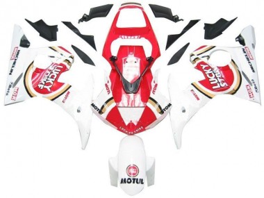 Branco Vermelho Lucky Strike Carenagem Yamaha R6 03-05