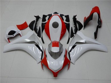 Branco Vermelho Plástico Honda CBR 1000RR 08-11