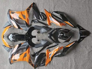 Brilhante Laranja Preto Carenagem Kawasaki EX650 17-19