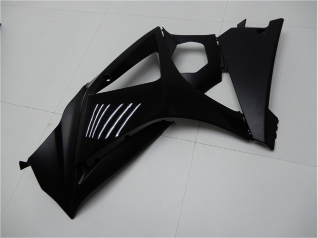 Brilhante Preto Fosco Carenagem Suzuki GSXR 1000 K7 07-08 Brilhante Preto Fosco Carenagem Suzuki GSXR 1000 K7 07-08