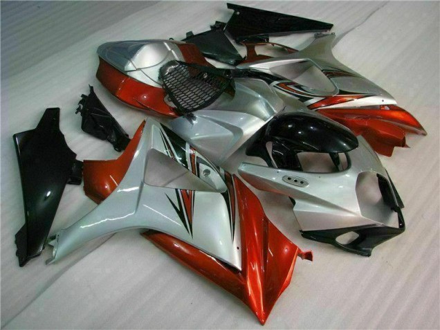 Castanho Prata Carenagem Suzuki GSXR 1000 K7 07-08 Castanho Prata Carenagem Suzuki GSXR 1000 K7 07-08