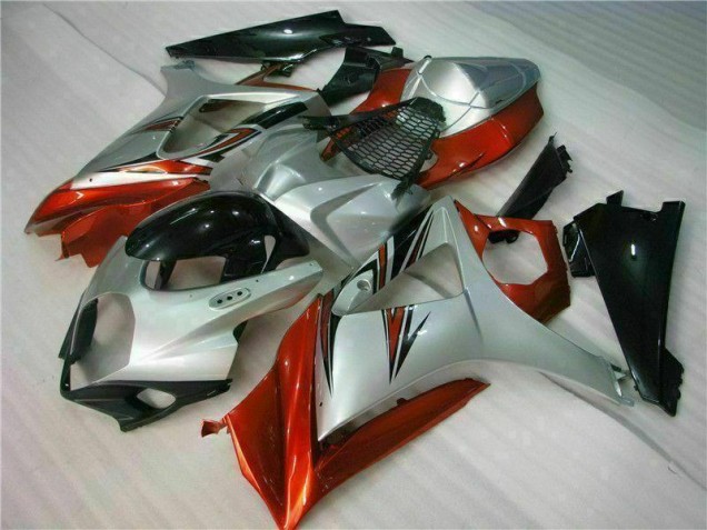 Castanho Prata Carenagem Suzuki GSXR 1000 K7 07-08 Castanho Prata Carenagem Suzuki GSXR 1000 K7 07-08