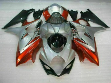 Castanho Prata Carenagem Suzuki GSXR 1000 K7 07-08